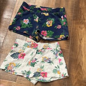 Floral Print girls Shorts Set